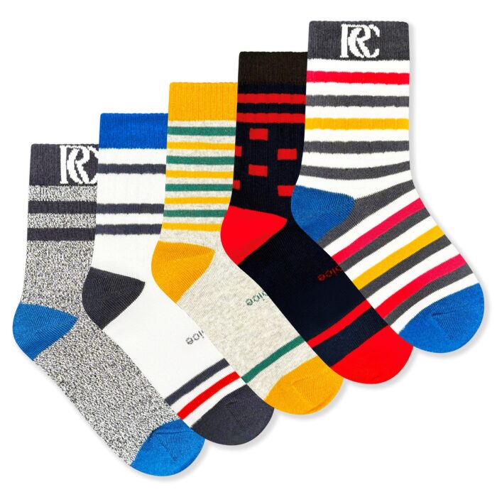 Boys Crew Socks by Radiant Choice