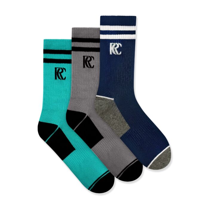 Alternative view of Ultra-Soft & Breathable Men's cotton crew socks​ – Radiant Choice