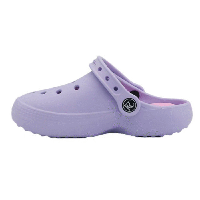 Alternative view of Kids Clogs Purple – Radiant Choice