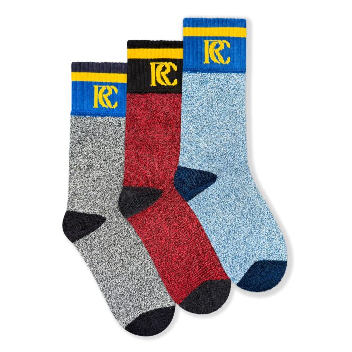 Alternative view of Ultra-Soft Combed Cotton Crew Socks – Full Cushion, Breathable & Durable for Men & Women